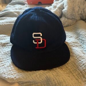 San Diego padres Blue Baseball Cap with SD Logo